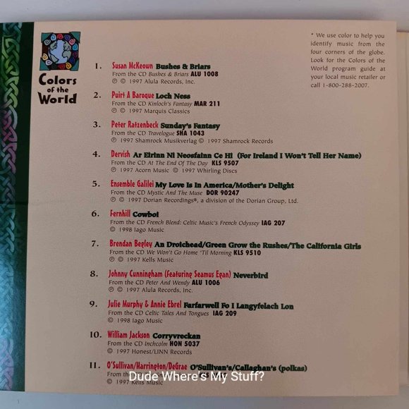 Various Artists: CELTIC Colors of the World - Music from the 4 Corners - 1998 CD - Picture 3 of 7